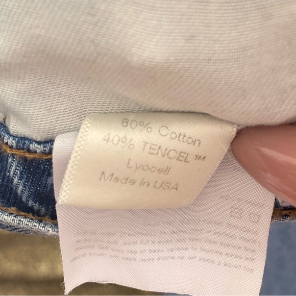 REFORMATION STEVIE ULTRA HIGH RISE SKINNY cropped BLUE JEANS - Picture 11 of 14